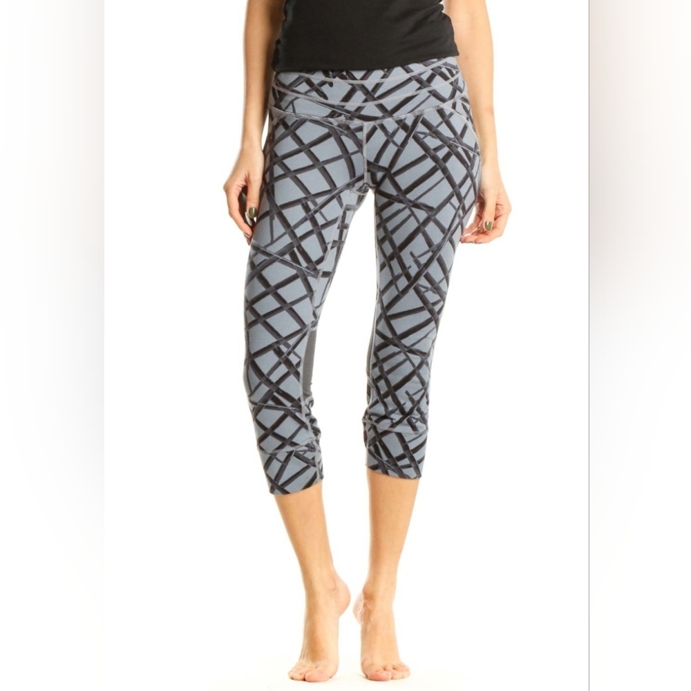 🛍️👗 2 for $20 Athleta Splash Relay Capri Leggings in Flint Gray MEDIUM